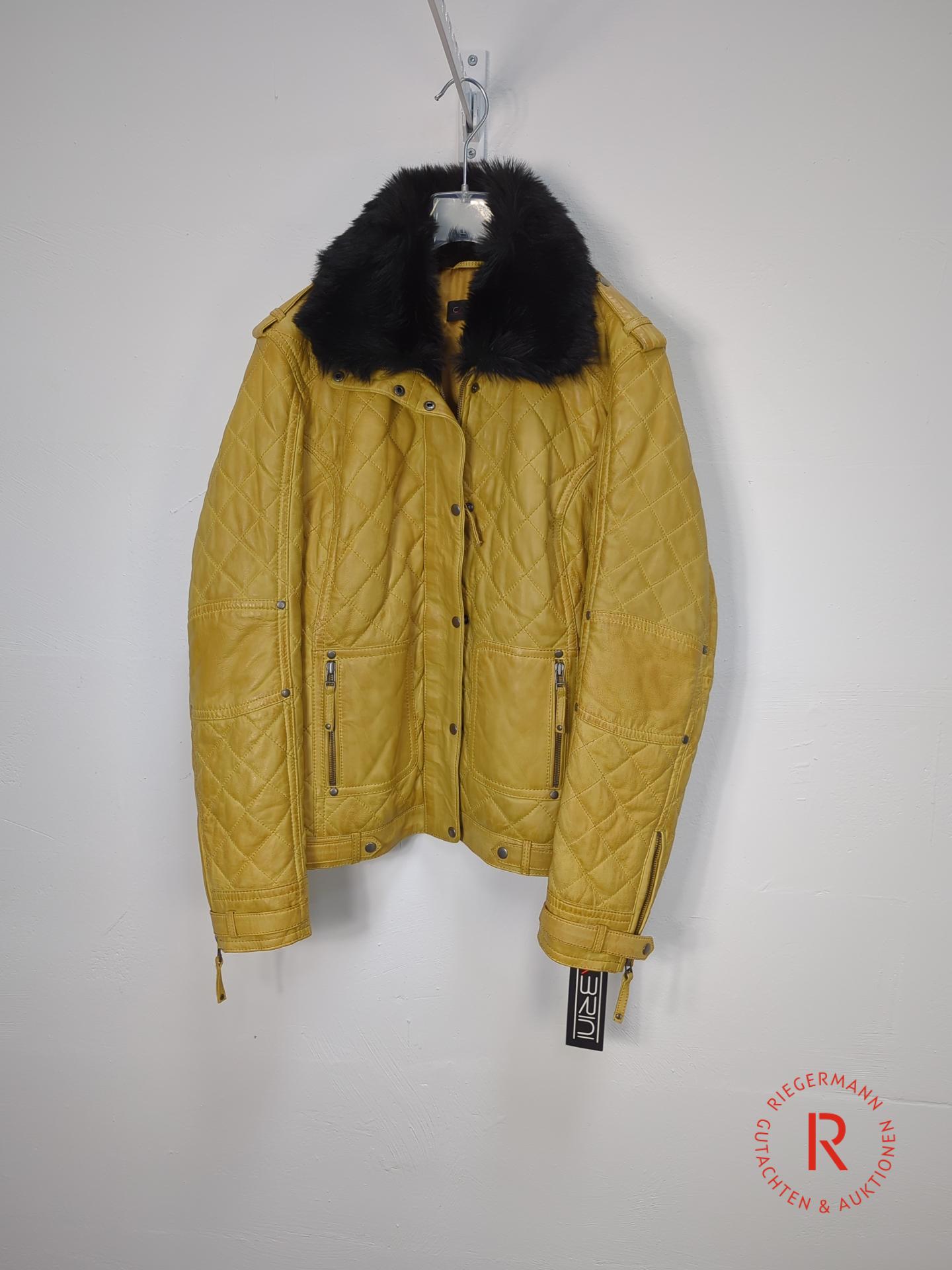 DAMEN LEDERJACKE GRÖSSE 40